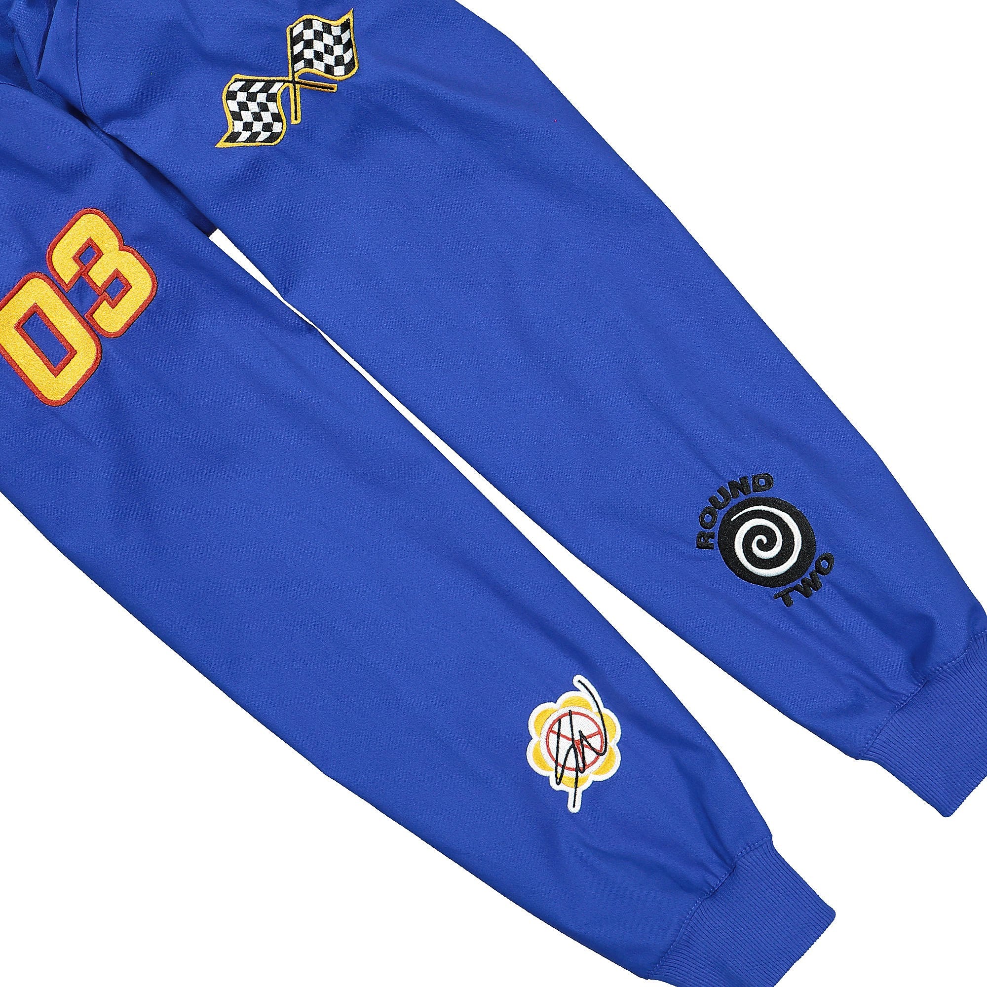 adidas Sean Wotherspoon x Hot Wheels x adidas Jacket Blue Jackets Detail view 2 | Overkill