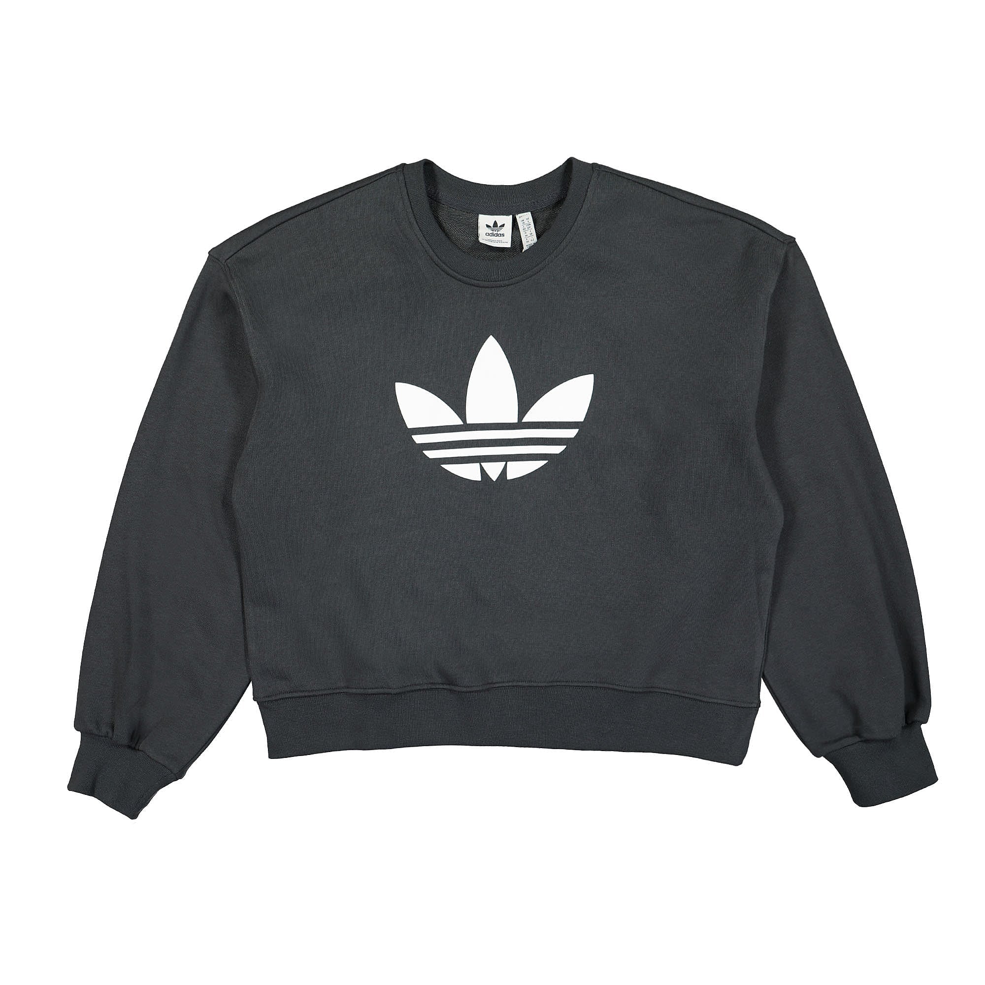 adidas Wmns Crew Sweatshirt Carbon Sweatshirts HU1605 | Overkill