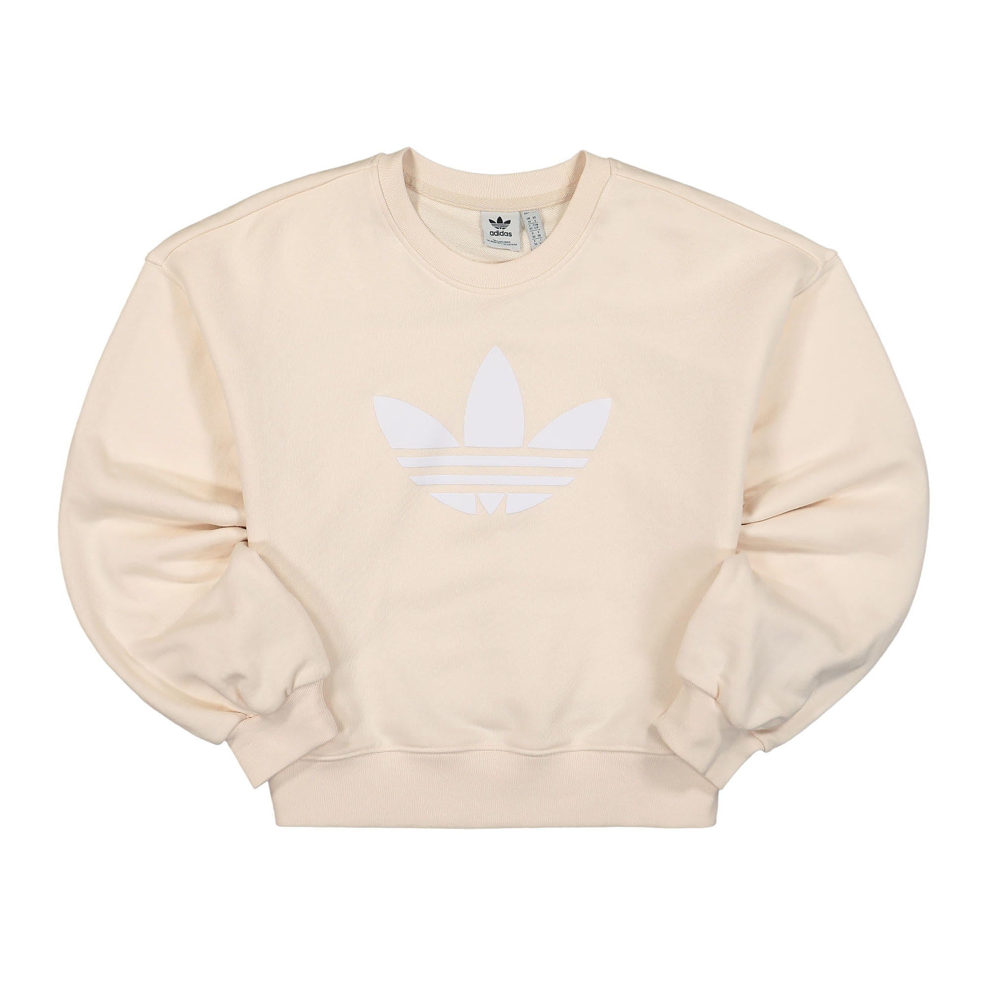 adidas Wmns French Terry Crew Sweatshirt Wonwhi Sweatshirts HU1606 | Overkill
