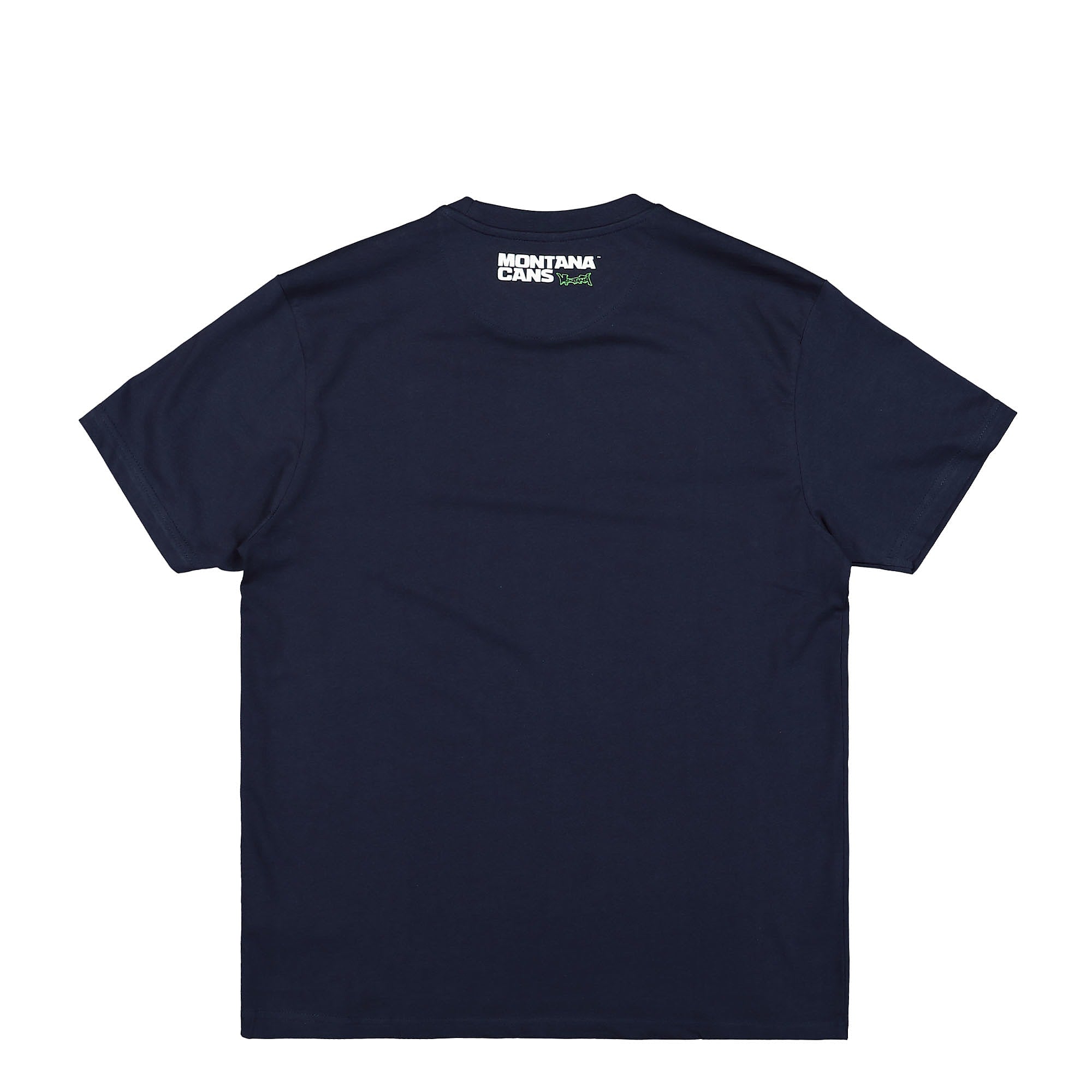 Montana T-Shirt Typo + Logo Midnight Navy T-Shirts Material | Overkill