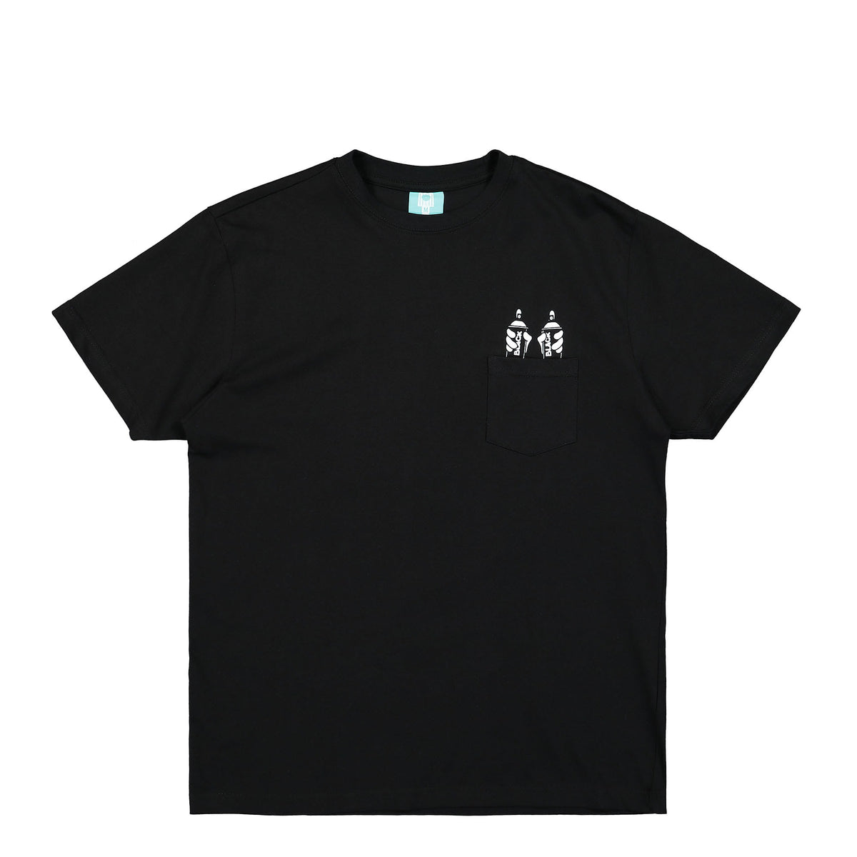 Montana Pocket Black Can T-Shirt Black T-Shirts 100077 | Overkill
