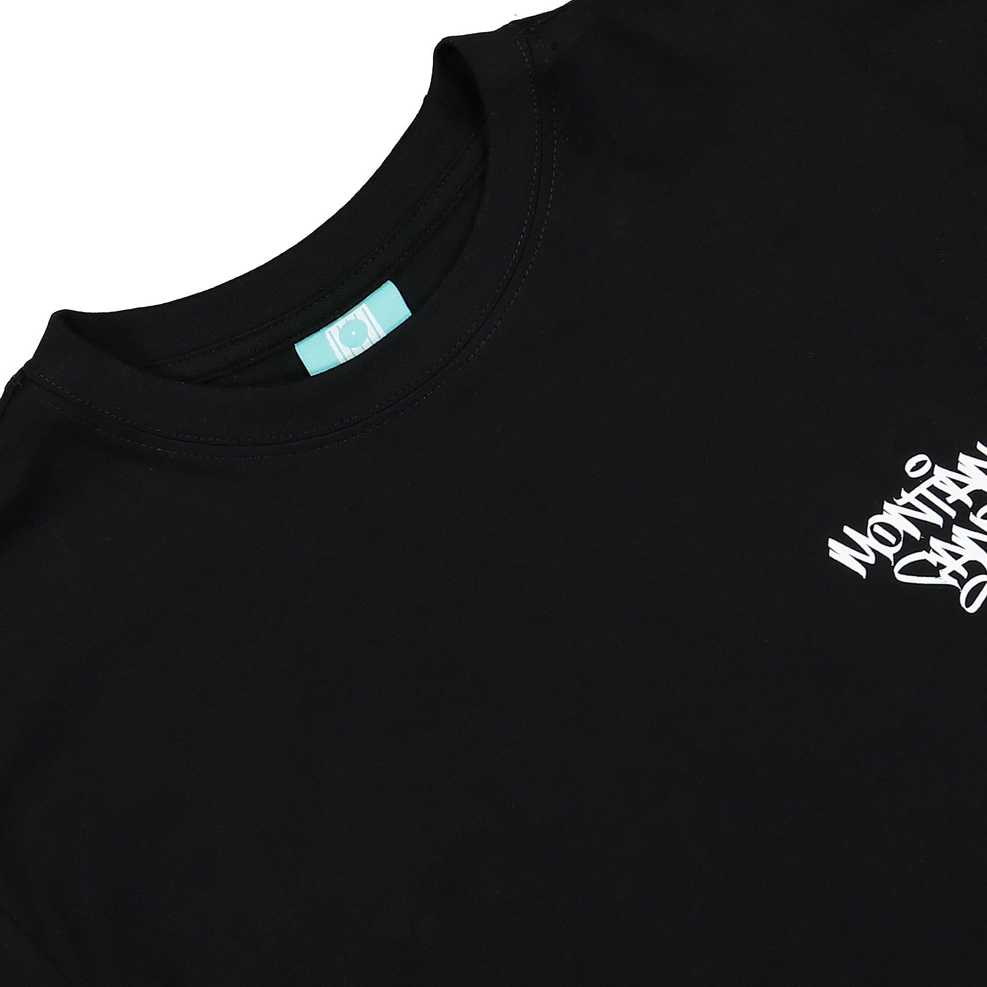 Montana MC Tag Backprint T-Shirt Black T-Shirts Close-up | Overkill