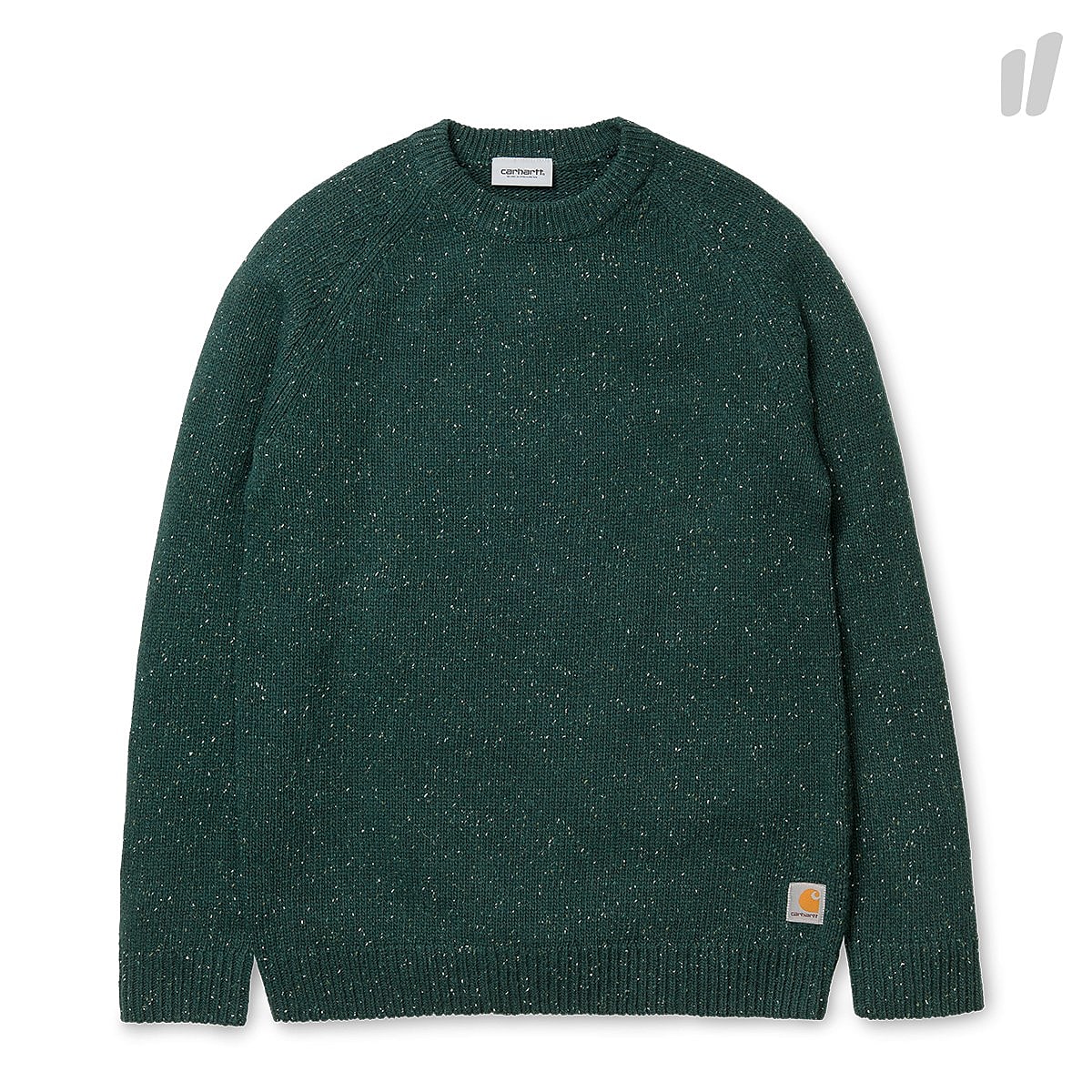 Carhartt WIP Anglistic Sweater Parsley Heather Sweatshirts I010977.448.90.03 | Overkill