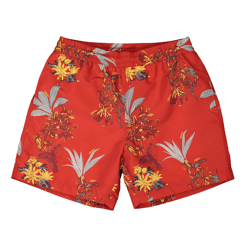 Carhartt WIP Drift Swim Trunks Red Swimwear I015812.09L.00.03 | Overkill