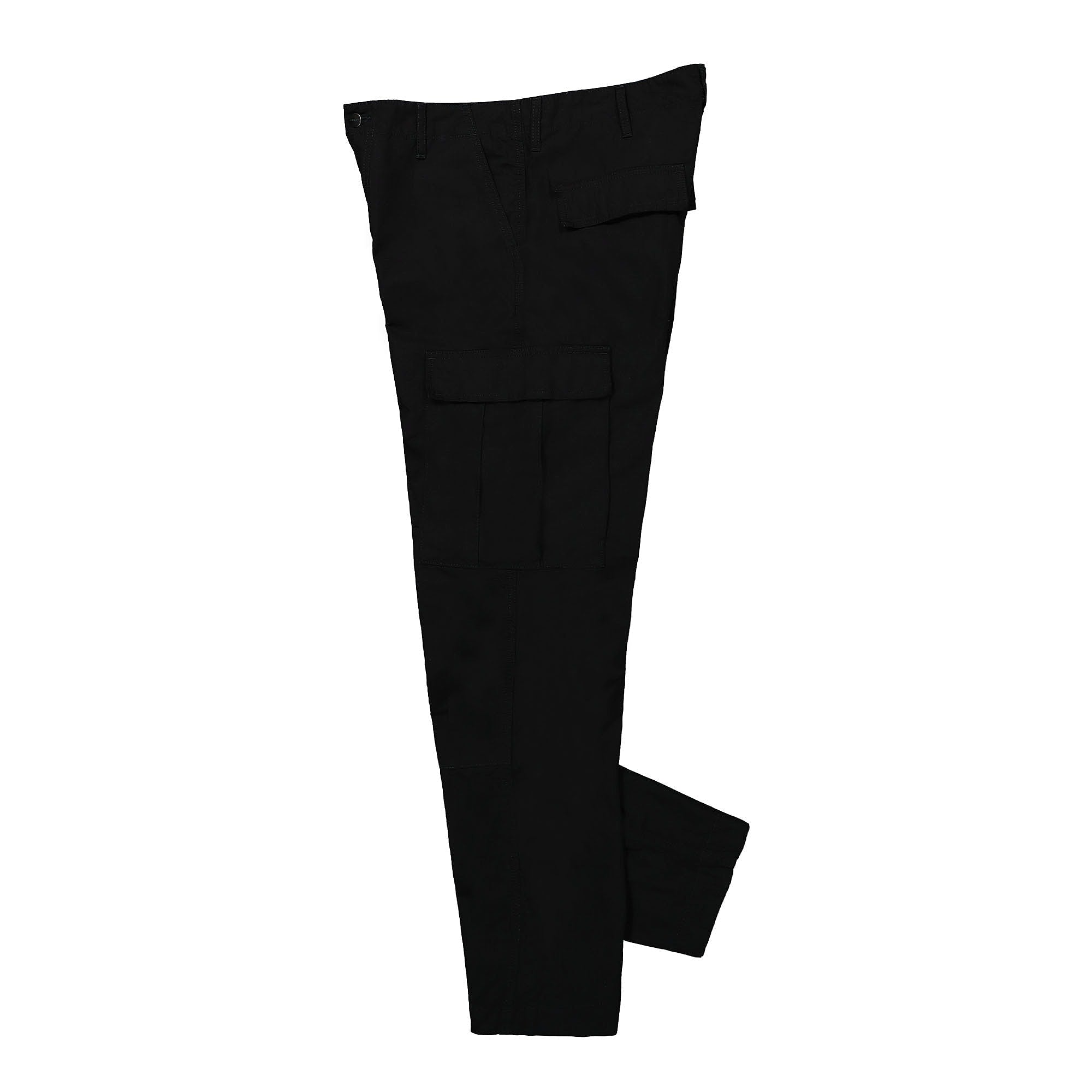 Carhartt WIP Regular Cargo Pant Black Cargo Pants Close-up | Overkill