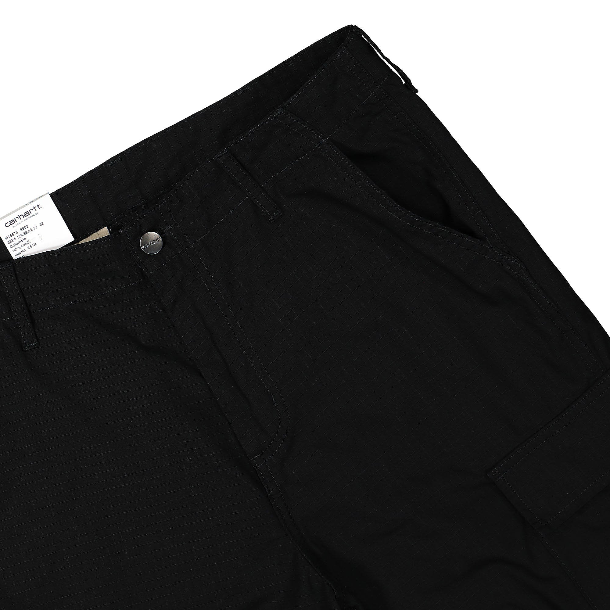 Carhartt WIP Regular Cargo Pant Black Cargo Pants Detail view 1 | Overkill