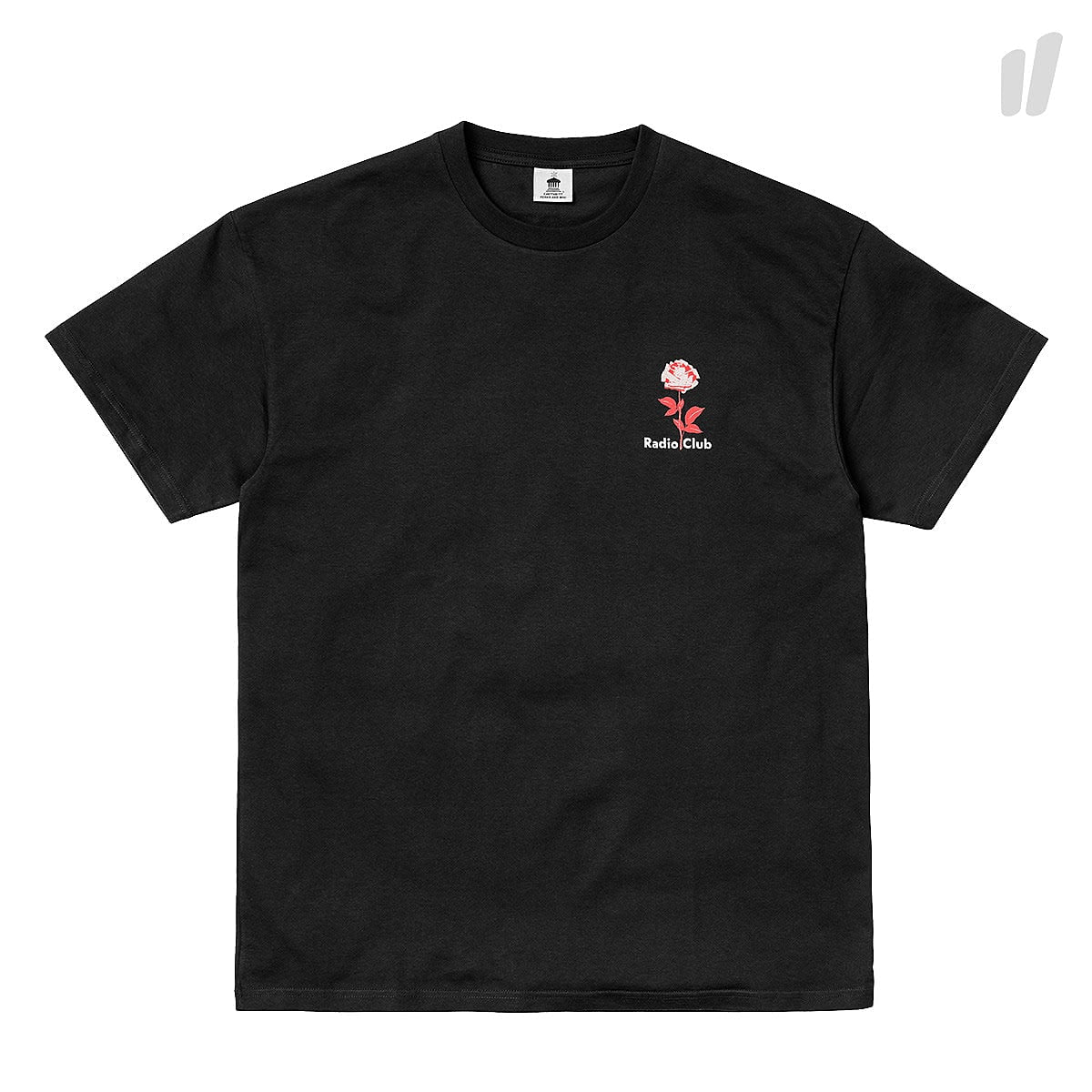 Carhartt WIP Radio Club L.A. T-Shirt Black T-Shirts I022618.89.00.03 | Overkill