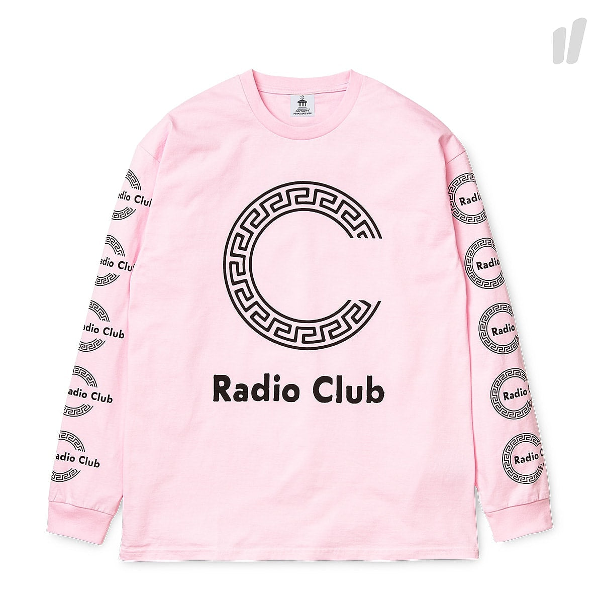 Carhartt WIP Radio Club Roma T-Shirt Vegas Pink Longsleeves I022620.673.00.03 | Overkill