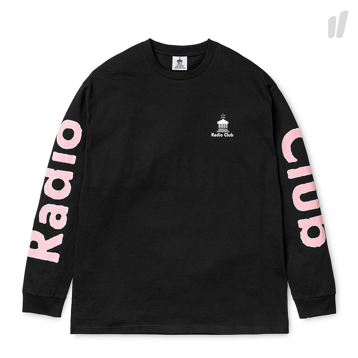 Carhartt WIP Radio Club Athens T-Shirt Black T-Shirts I022633.89.00.03 | Overkill