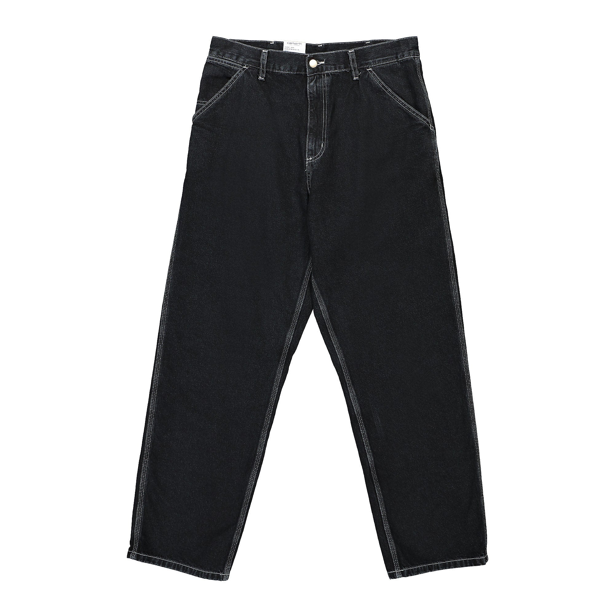 Carhartt WIP Simple Pant Black Stone Washed Jeans I022947.89.06.32 | Overkill