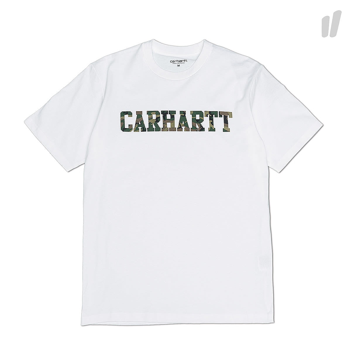 Carhartt WIP College T-Shirt White Camo T-Shirts I024772.0292.03 | Overkill