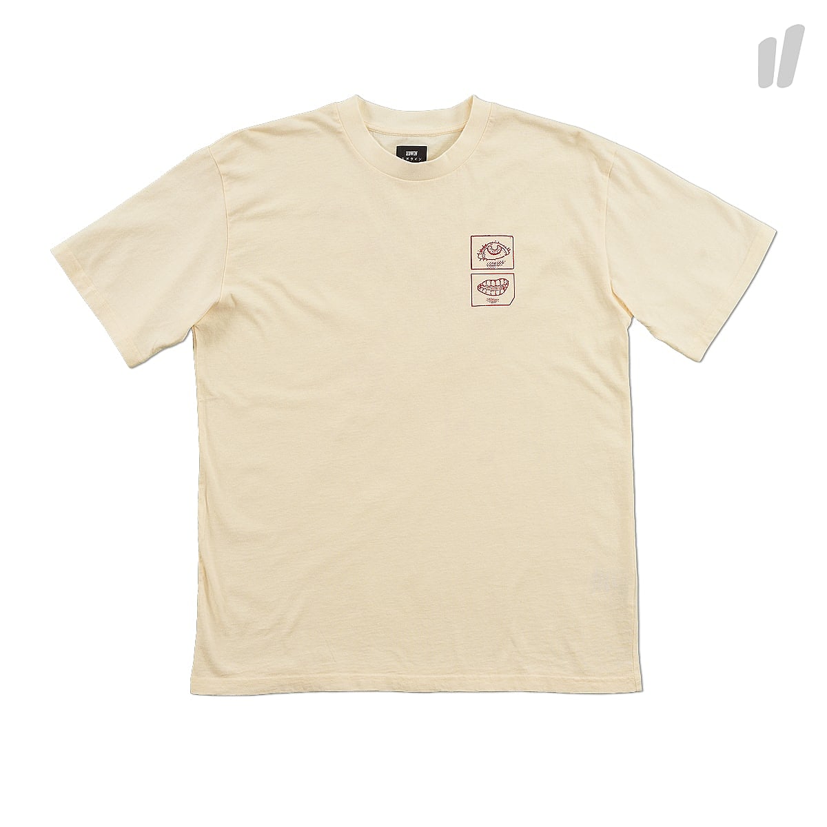 Edwin Boo T-Shirt Natural T-Shirts I025008.05.67.03 | Overkill