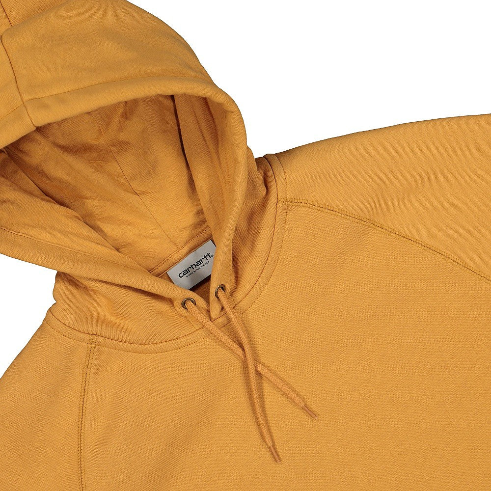 Carhartt WIP Hooded Chase Sweat Winter Sun / Gold Hoodies Close-up | Overkill