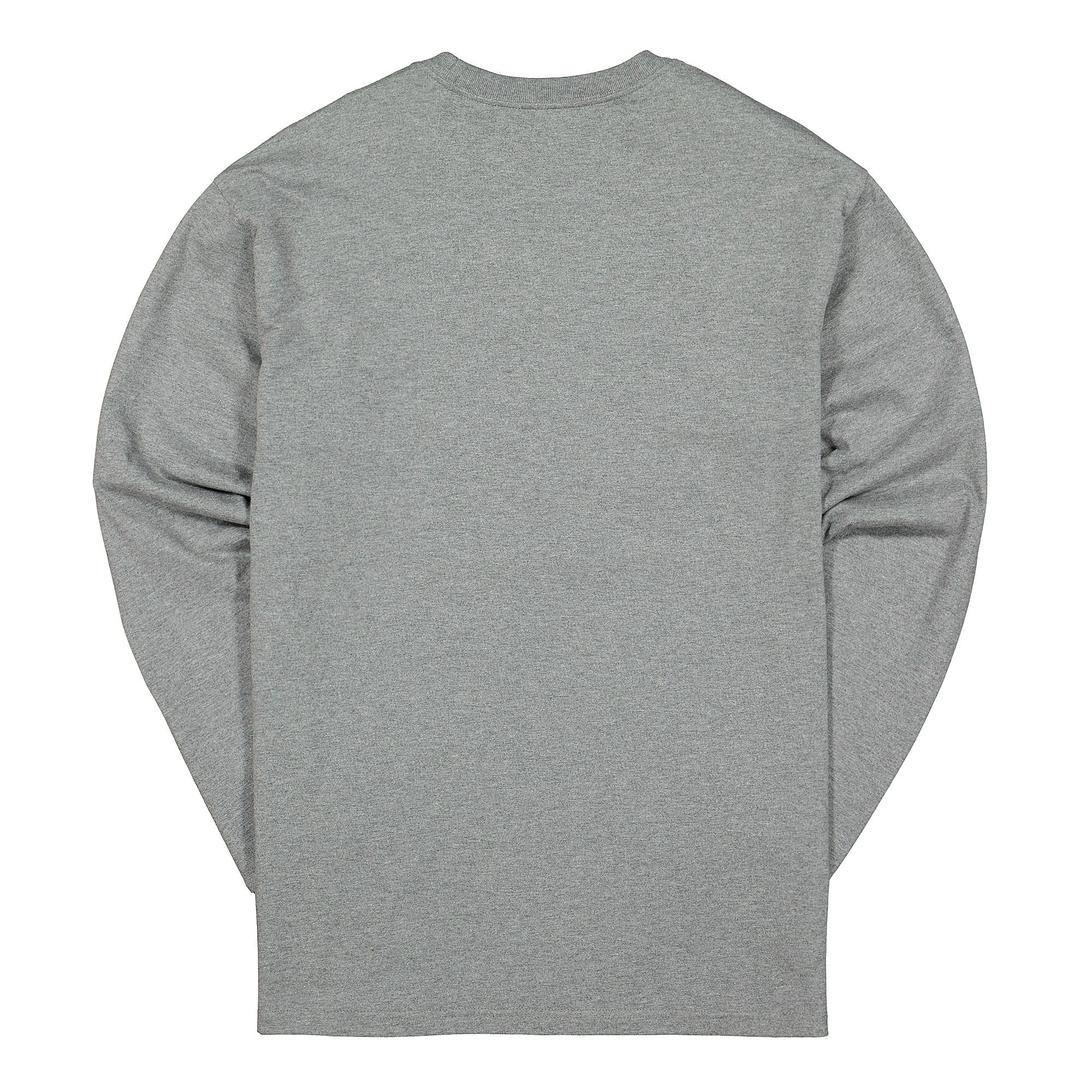 Carhartt WIP L/S Chase T-Shirt Dark Grey Heather / Gold Longsleeves Material | Overkill