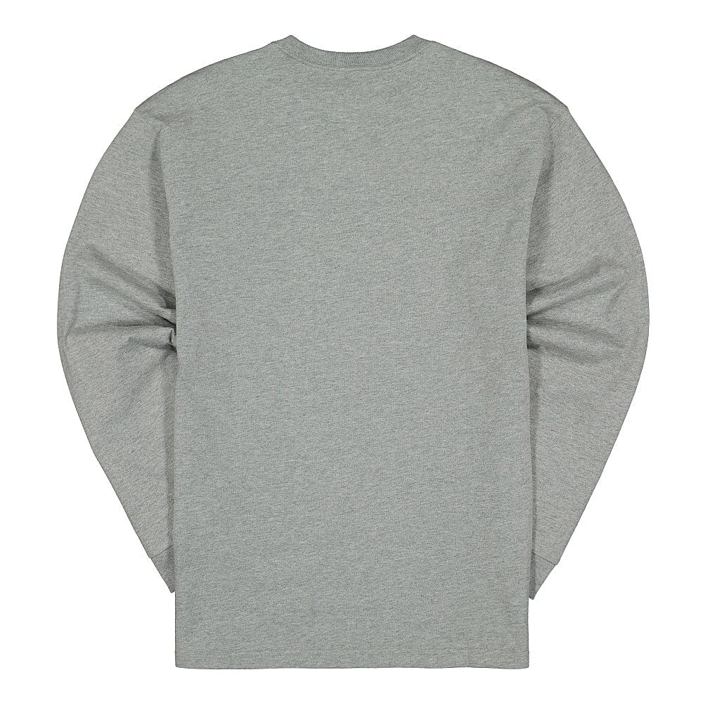 Carhartt WIP Chase Longsleeve Tee Grey Heather / Gold Longsleeves Material | Overkill