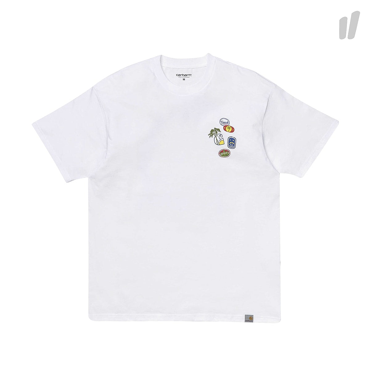 Carhartt WIP S/S Bad Cargo T-Shirt White T-Shirts I026440.02.00.03 | Overkill