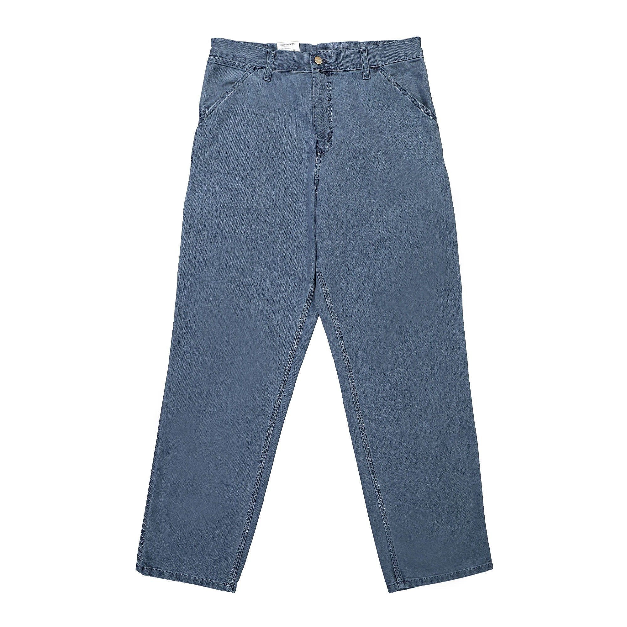 Carhartt WIP Single Knee Pant Storm Blue Casual Pants I026463.0WA.FH.32 | Overkill