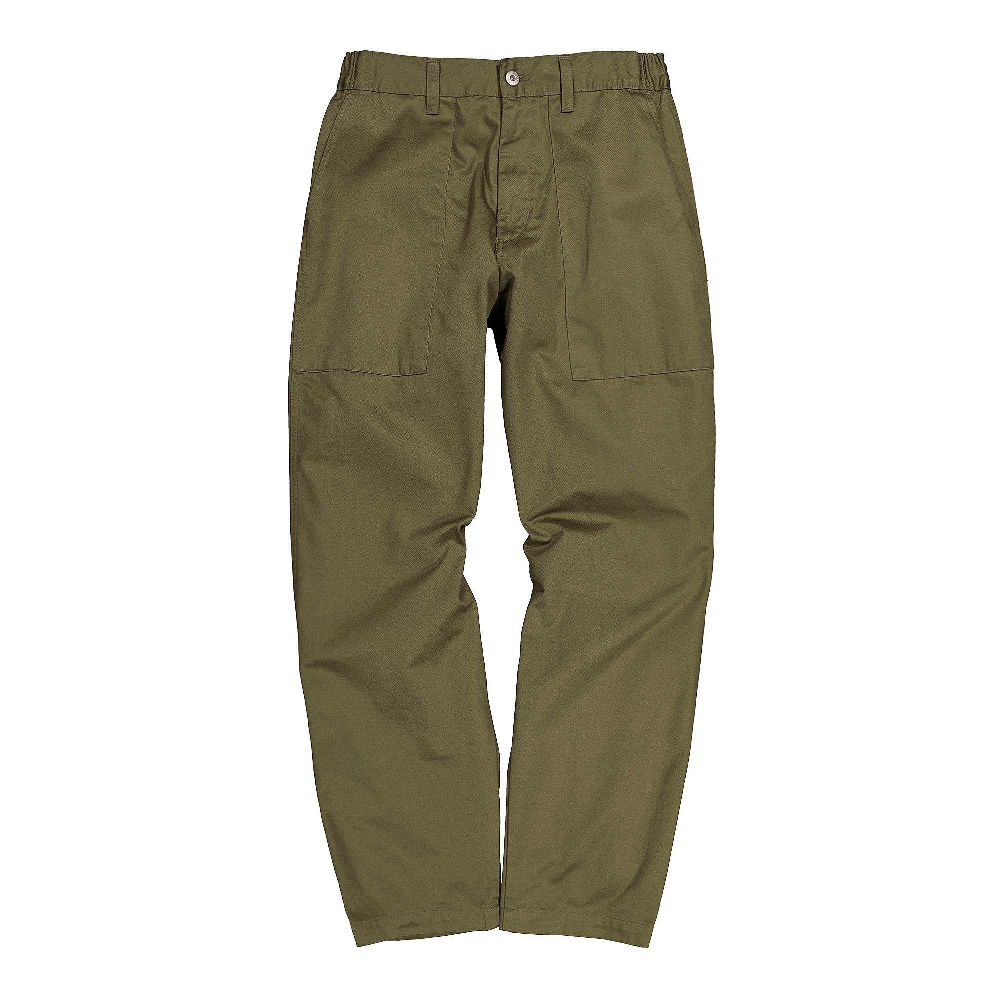Edwin Labour Pant Compact Twill Military Green Sweat & Track Pants I026686.134.02.03 | Overkill