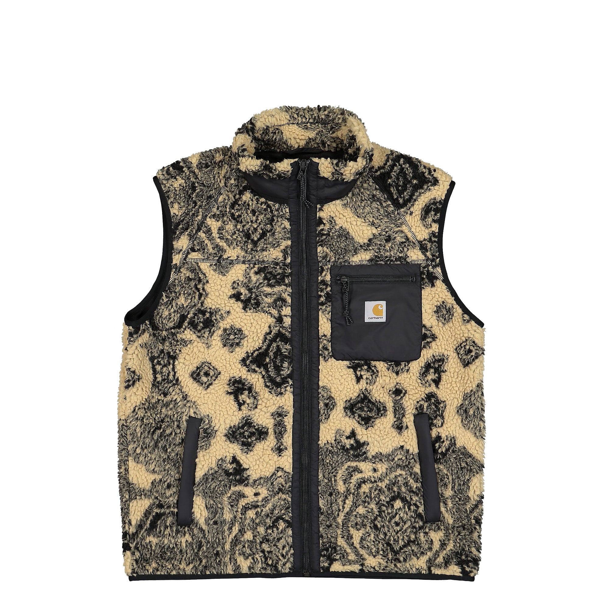 Carhartt WIP Prentis Vest Liner Jacquard Dusty Brown Vests I026719.15R.XX.03 | Overkill