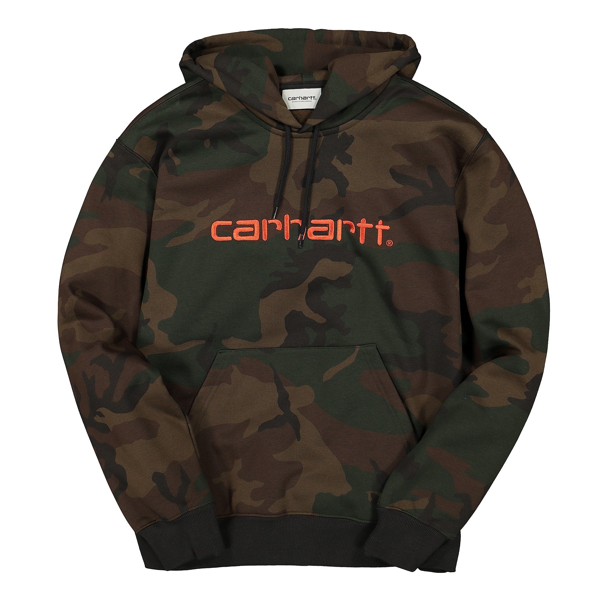 Carhartt WIP Hooded Carhartt Sweat Camo Evergreen Hoodies I027093.05P.90.03 | Overkill