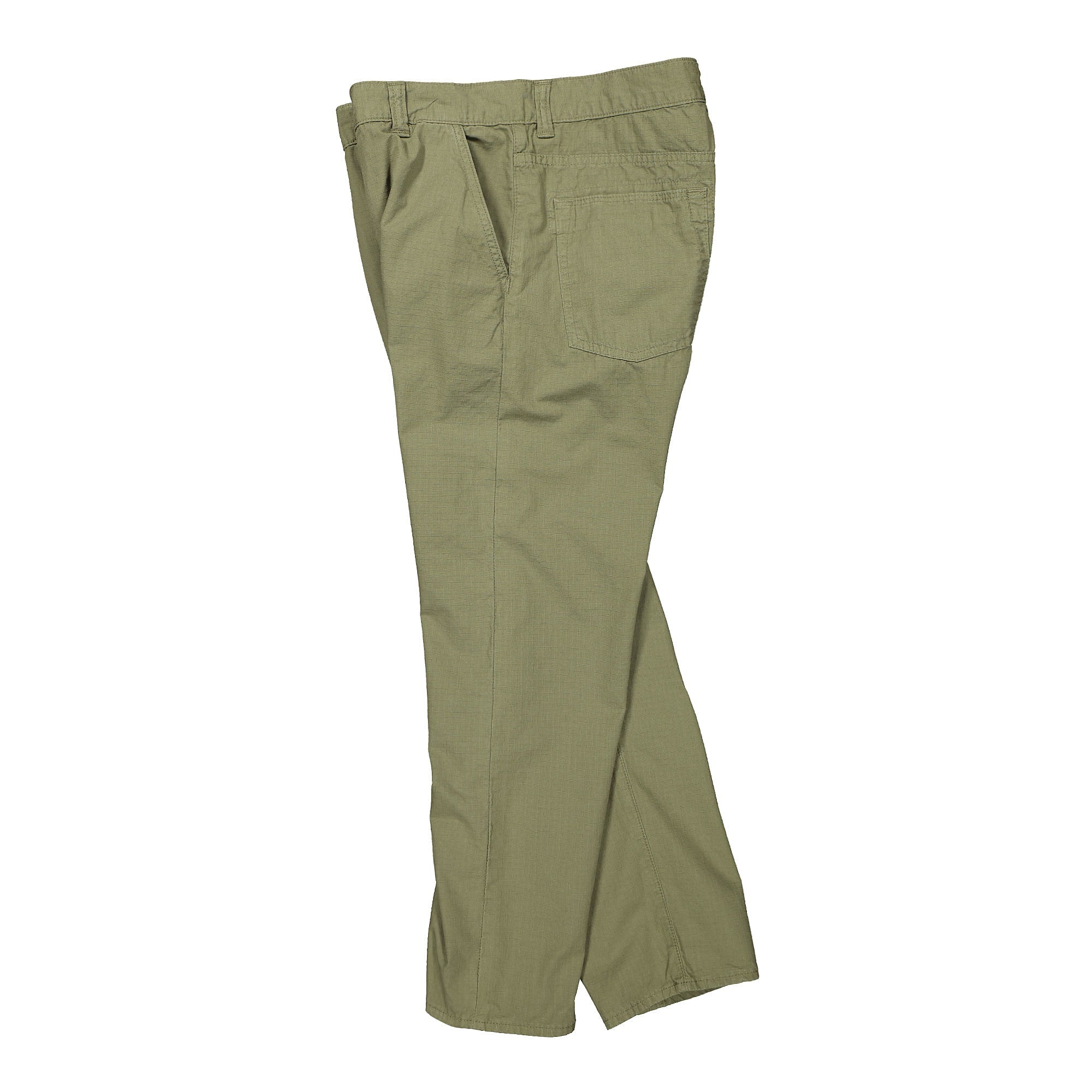 Edwin Universe Pant PFD Cotton Ripstop Militiary Green Sweat & Track Pants Close-up | Overkill