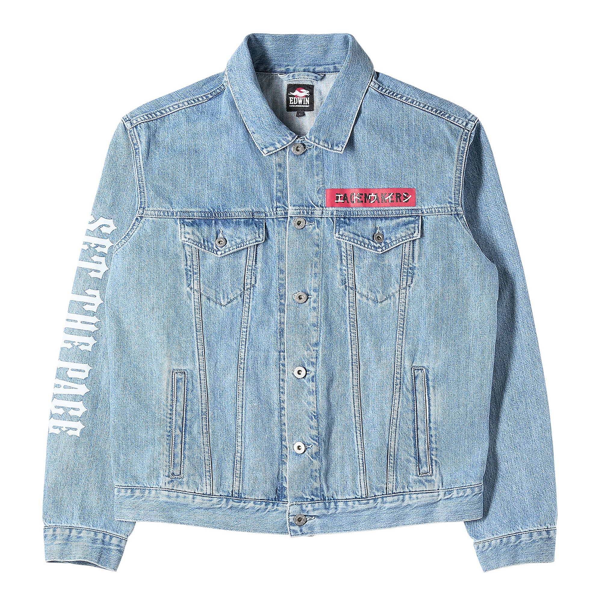 Edwin Pacemaker x Edwin Pace High Road Denim Jacket Kingston Blue Denim Jackets I027381 | Overkill