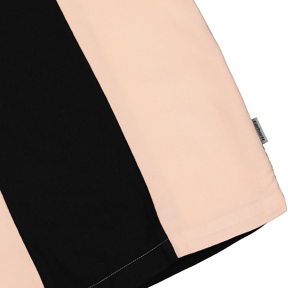 Carhartt WIP S/S Lane Shirt Powdery / Black T-Shirts Close-up | Overkill