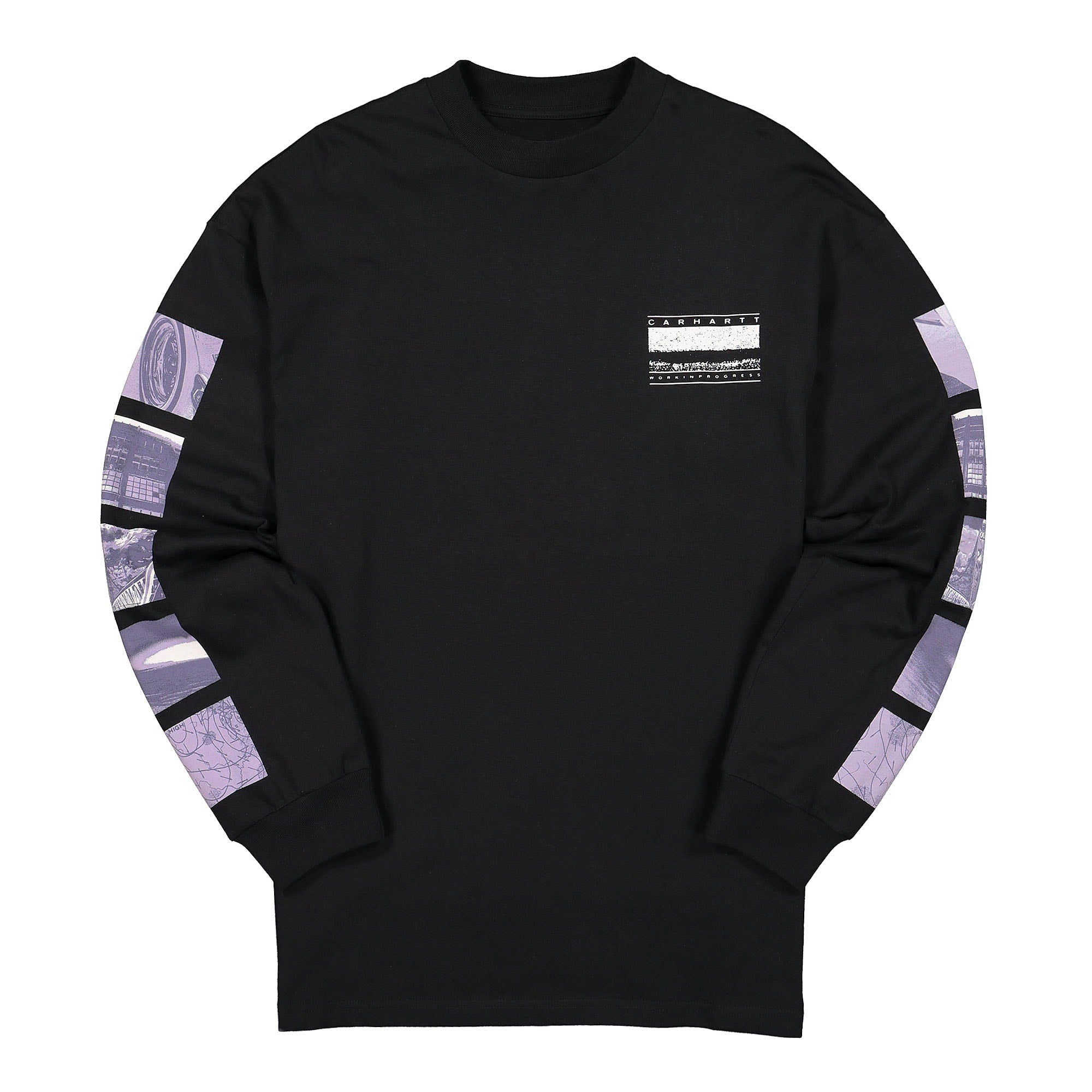 Carhartt WIP Stack Longsleeve Tee Black Longsleeves I027752.89.00.03 | Overkill