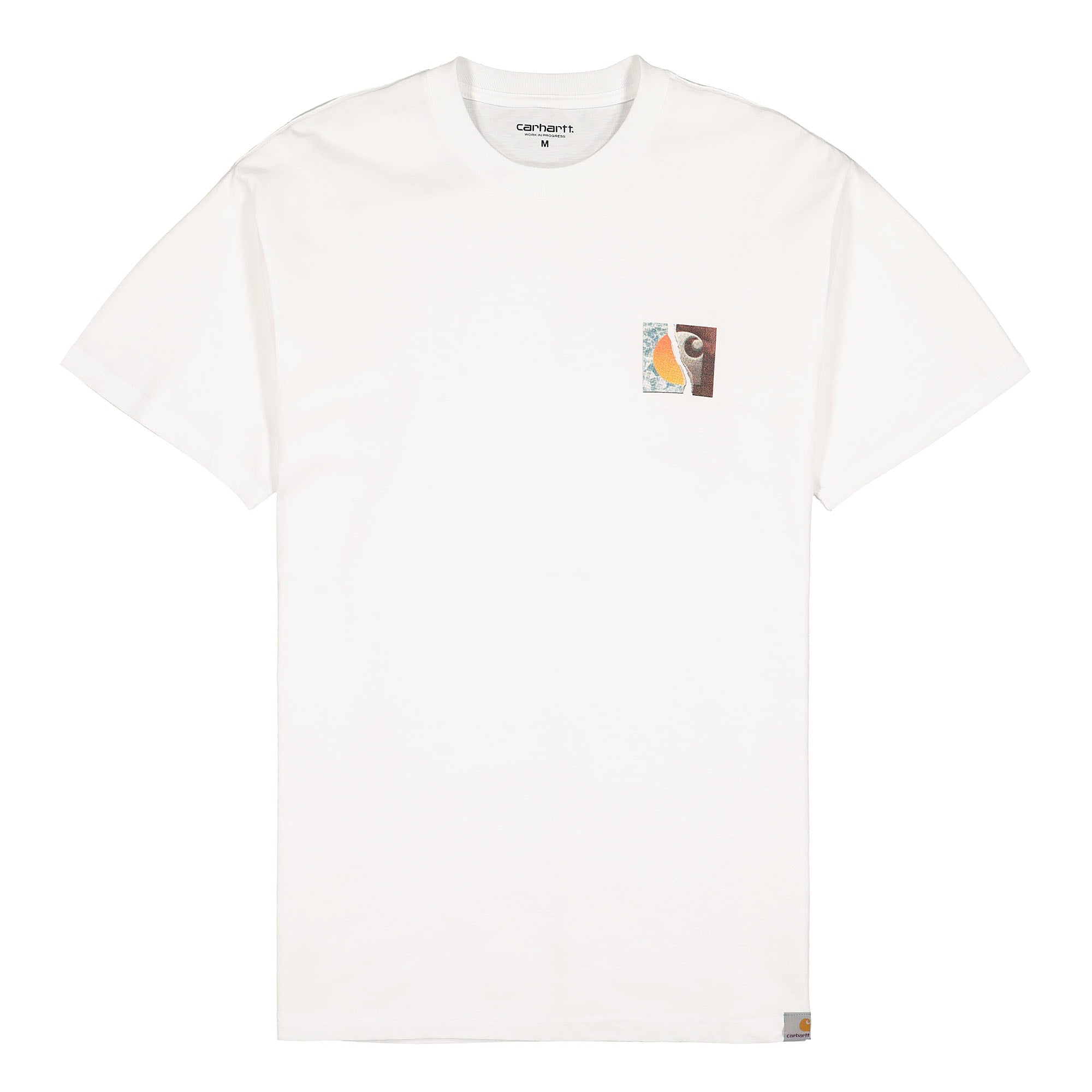 Carhartt WIP S/S Backpages T-Shirt White T-Shirts I027757.02.00.03 | Overkill