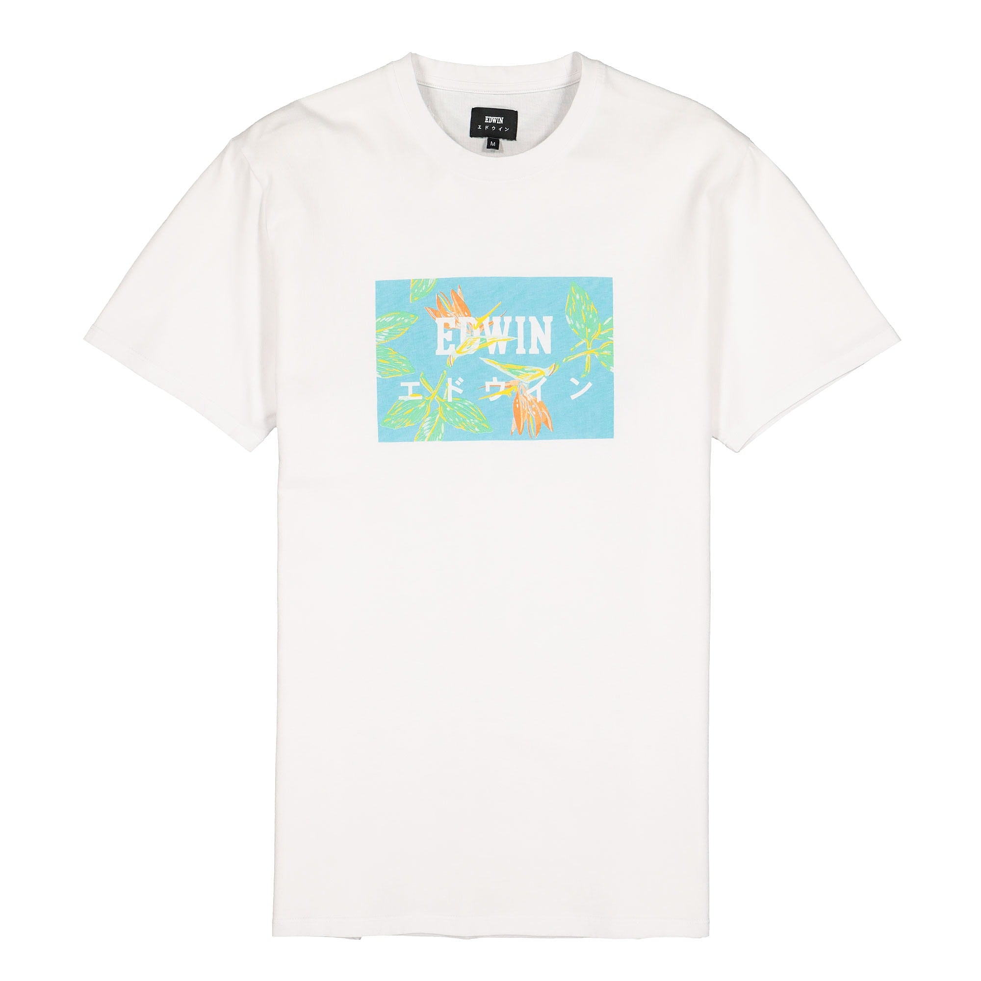 Edwin Birds Of Paradies TS White / Angel Blue T-Shirts I027904.WAG.67.03 | Overkill