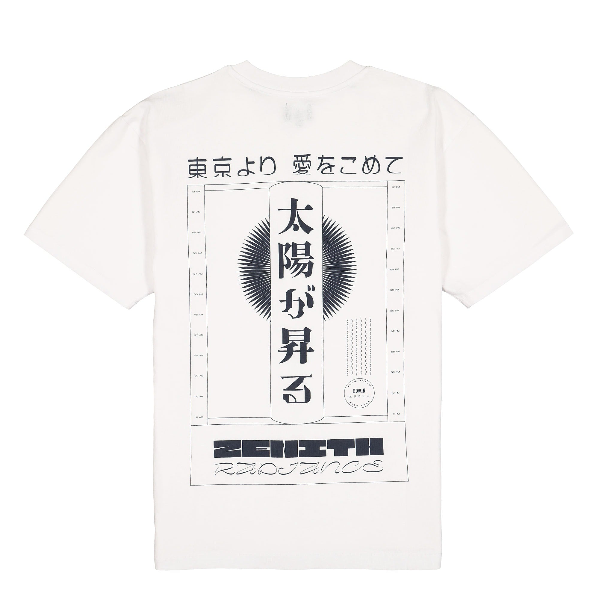 Edwin Zenith TS White T-Shirts Material | Overkill