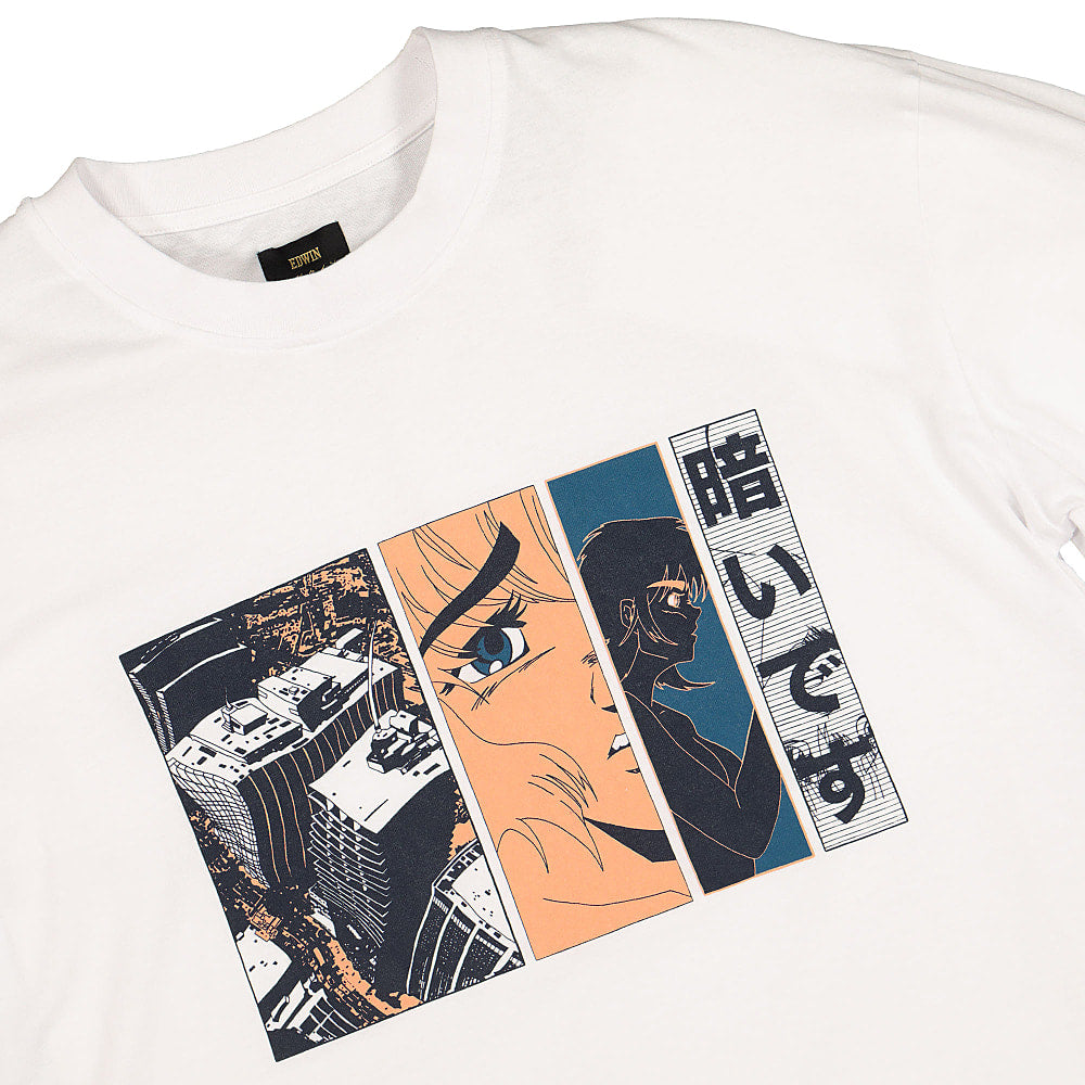 Edwin Apollo Thomas x Edwin TS LS White Longsleeves Close-up | Overkill