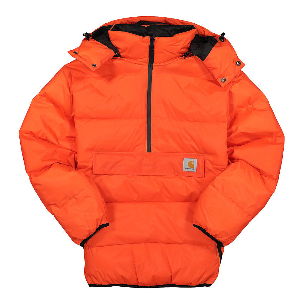 Carhartt WIP Jones Pullover Safety Orange Puffer Jackets I028092.0G0.00.03 | Overkill