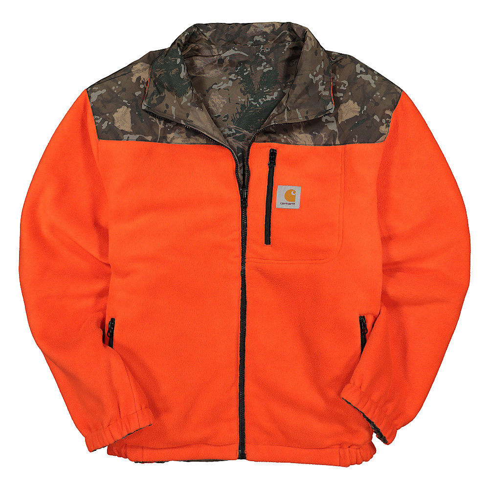 Carhartt WIP Denby Reversible Jacket Camo Fleece Jackets Detailfoto | Overkill