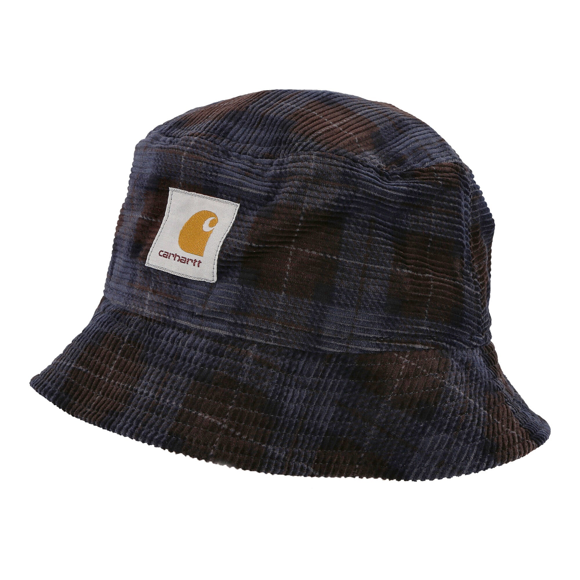 Carhartt WIP Cord Bucket Hat Breck Check Print / Tobacco Bucket Hats I028162.OHZ.XX.04 | Overkill