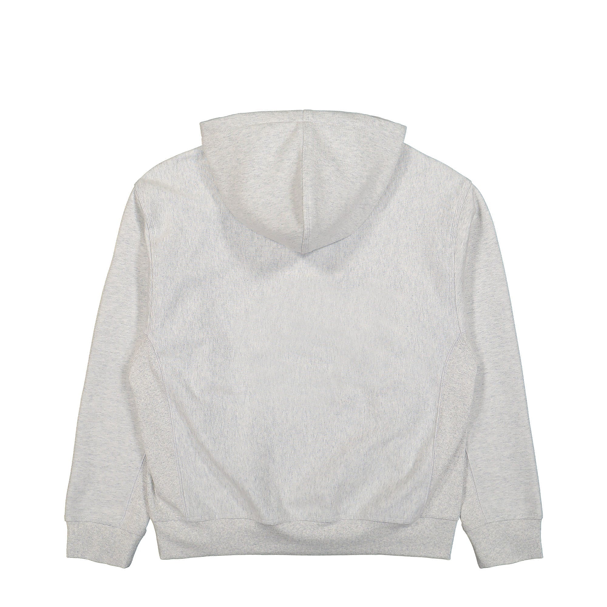 Carhartt WIP Hooded American Script Sweat Ash Heather Hoodies Material | Overkill