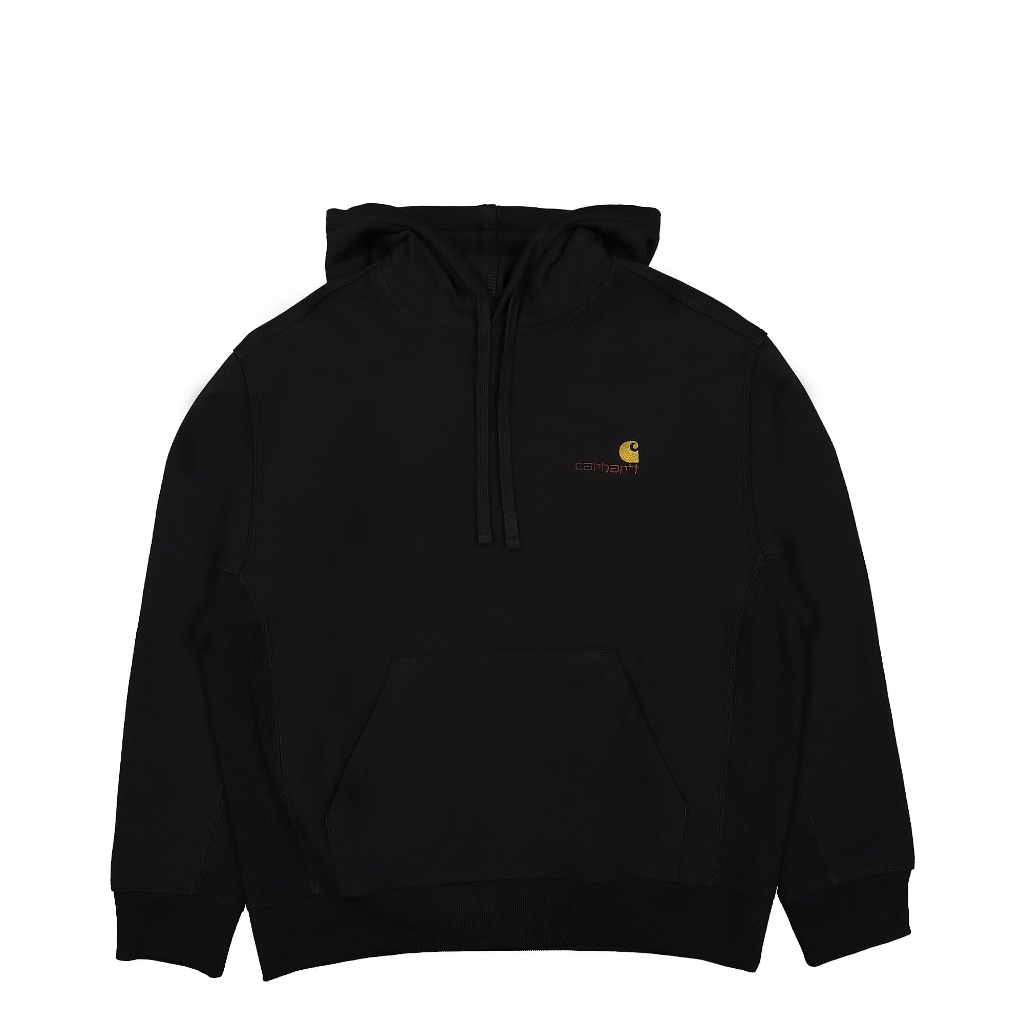 Carhartt WIP Hooded American Script Sweat Black Hoodies I028279.89.XX.03 | Overkill