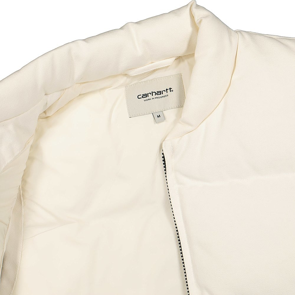 Carhartt WIP W Brook Vest White Vests Close-up | Overkill