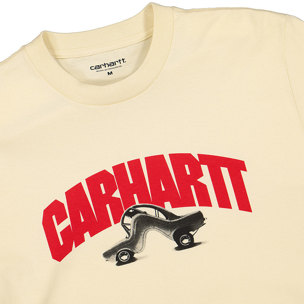 Carhartt WIP S/S Bent T-Shirt Flour T-Shirts Close-up | Overkill