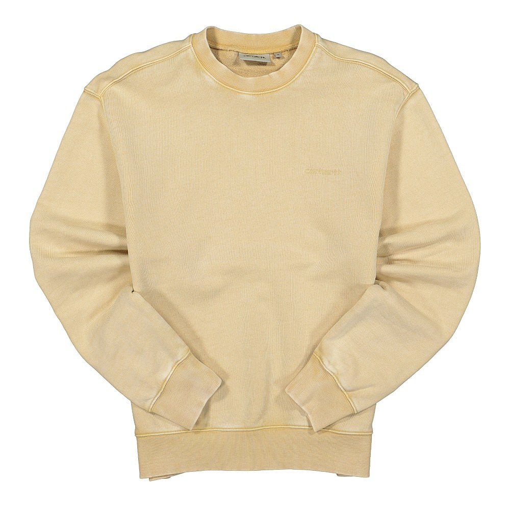 Carhartt WIP Mosby Script Sweat Dusty H Brown Sweatshirts I028585.07E.00.03 | Overkill