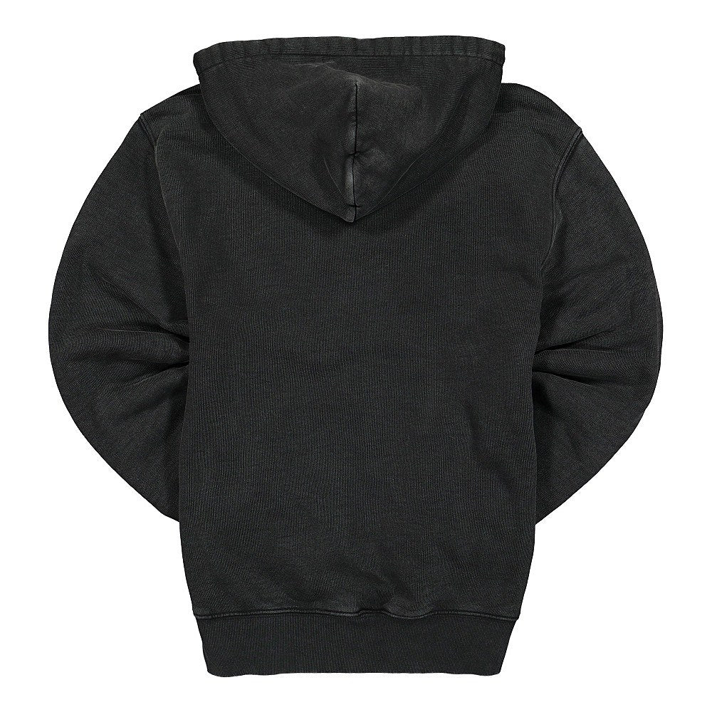 Carhartt WIP Hooded Mosby Script Sweat Black Hoodies Material | Overkill