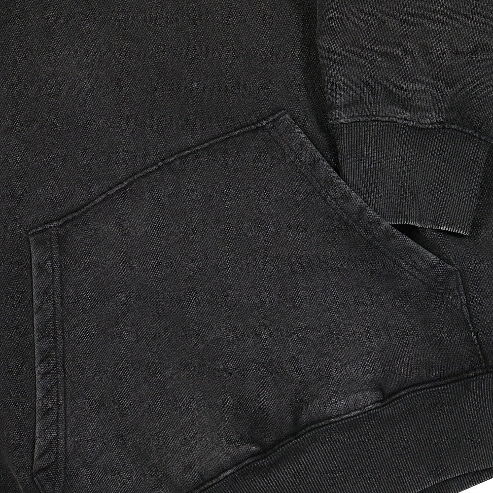 Carhartt WIP Hooded Mosby Script Sweat Black Hoodies Detailfoto | Overkill