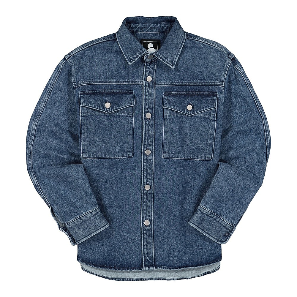Edwin Valter Shirt Blue Marble Shirts I028604.01.MQ.03 | Overkill
