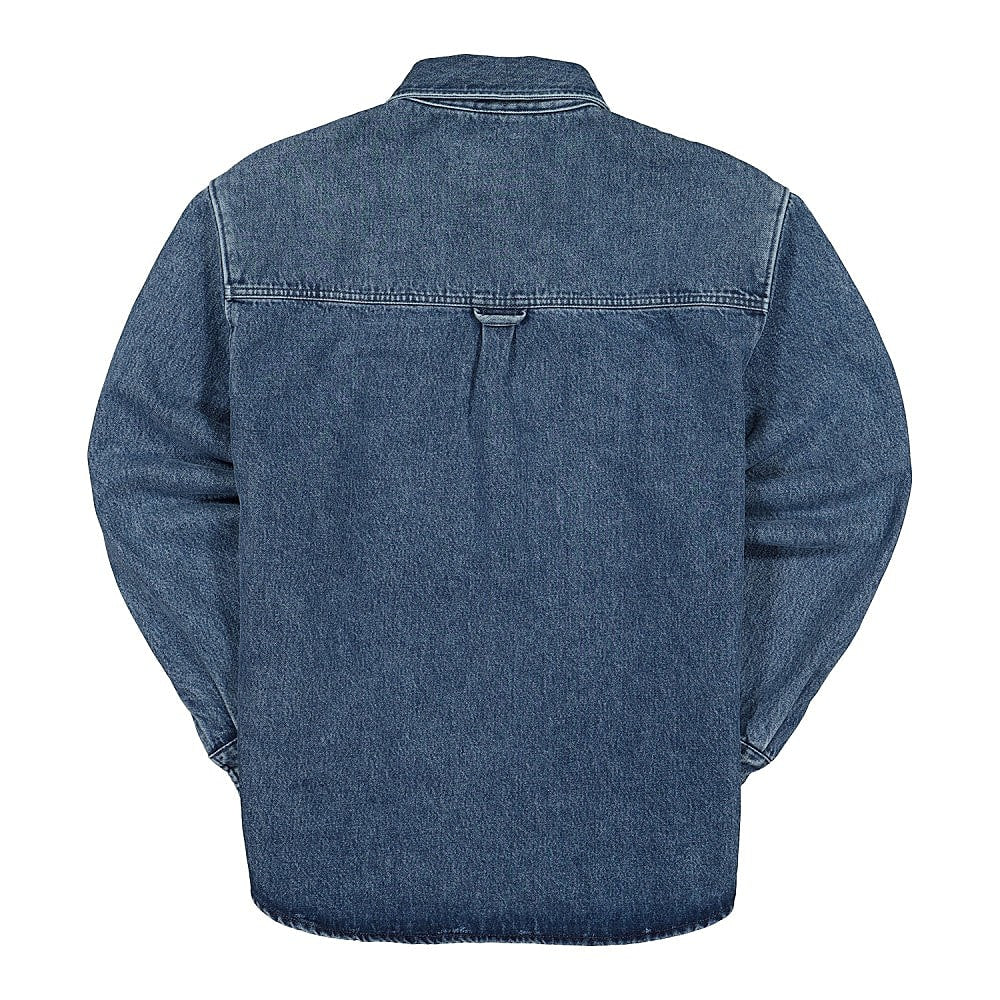 Edwin Valter Shirt Blue Marble Shirts Material | Overkill