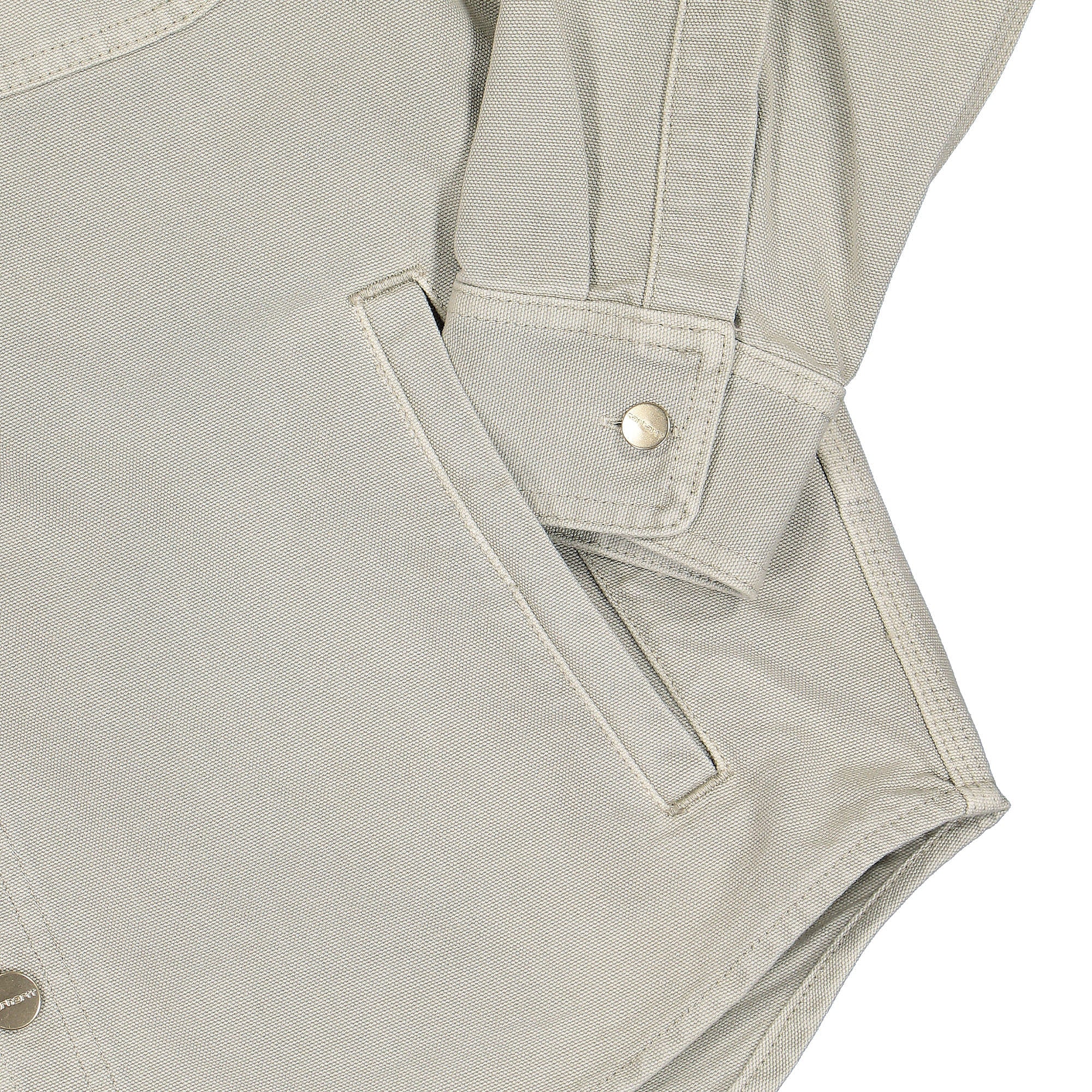 Carhartt WIP Glenn Shirt Jacket Worn Canvas Jackets Detailfoto | Overkill