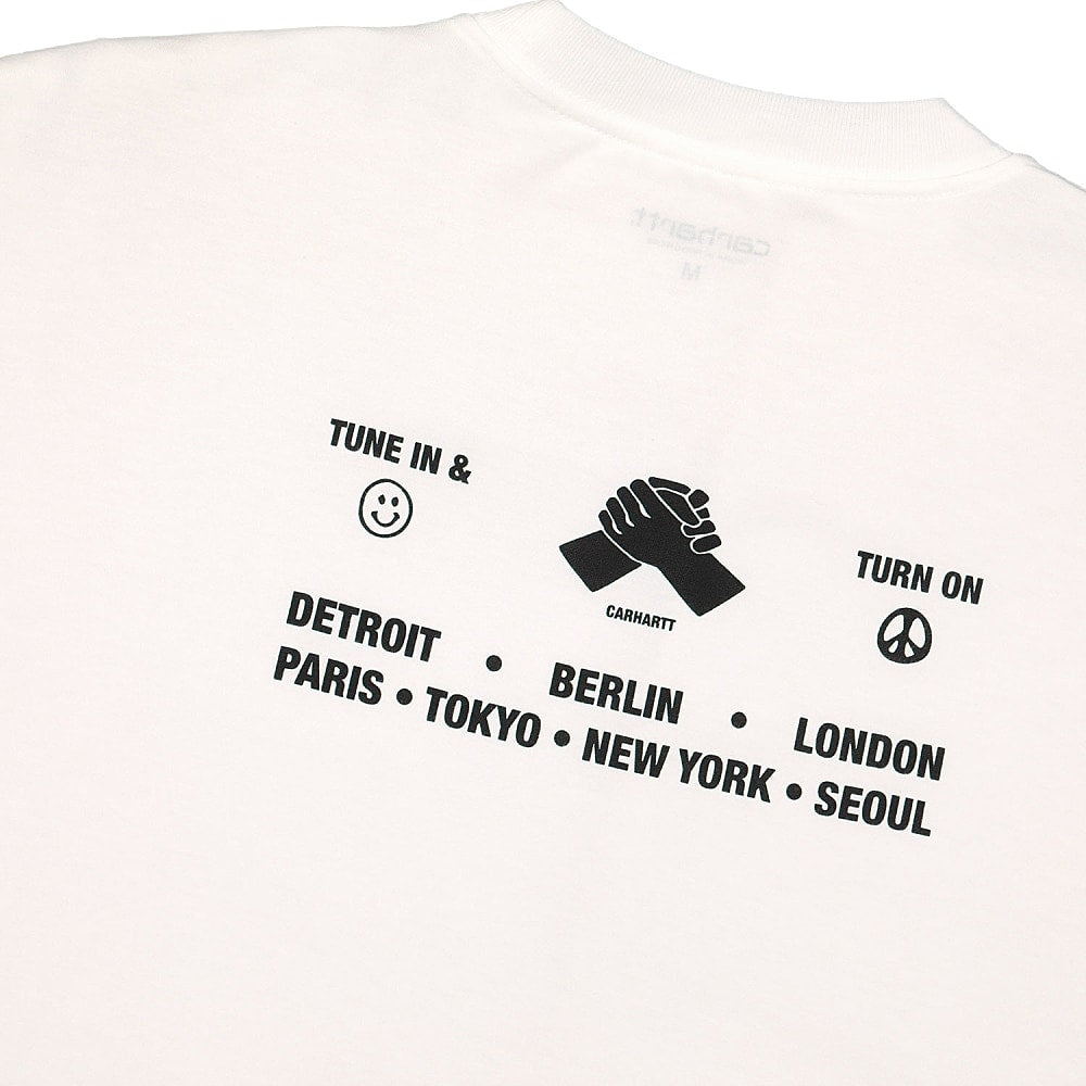 Carhartt WIP S/S Joint Pocket Tee White / Black T-Shirts Detailfoto | Overkill