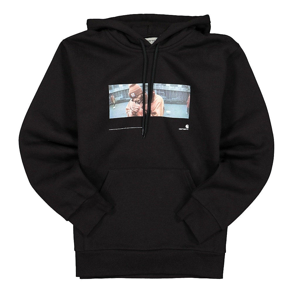 Carhartt WIP Hooded Backyard Sweat Black Hoodies I029043.89.00.03 | Overkill