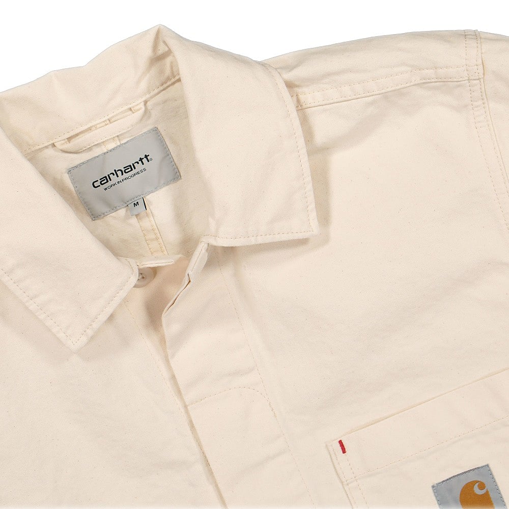 Carhartt WIP Wesley Jacket Natural Jackets Close-up | Overkill