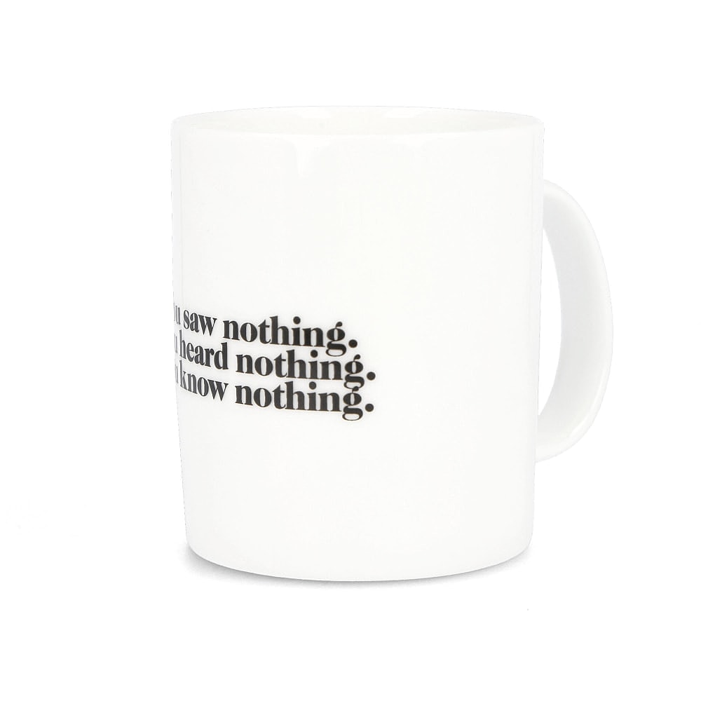 Carhartt WIP Nothing Mug White Mugs & Bottles I029233.02.00.03 | Overkill