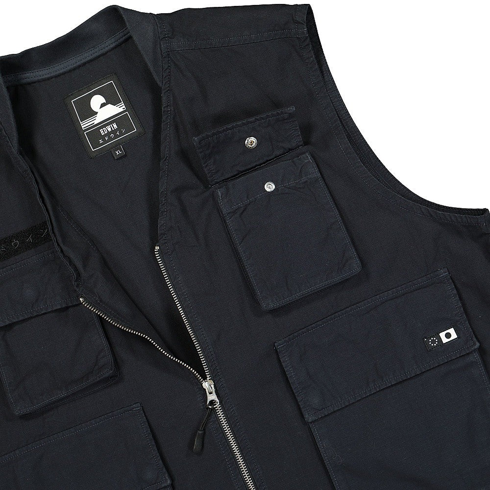 Edwin Tactical Vest Black Vests Close-up | Overkill